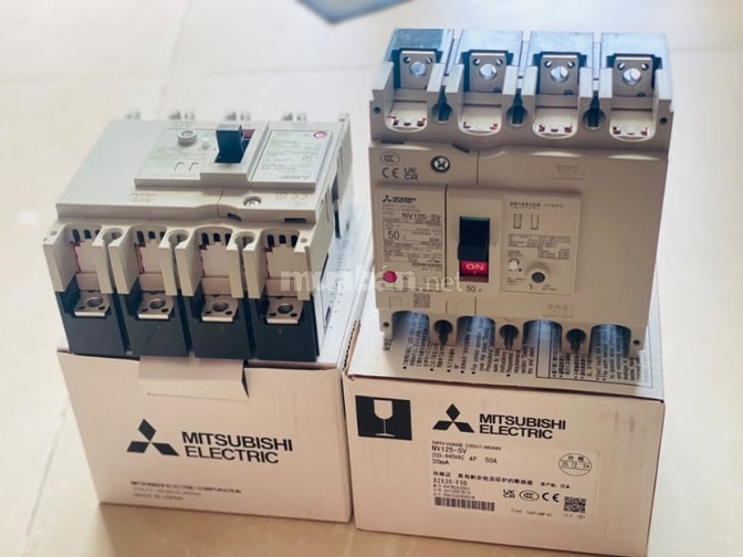 Cầu dao chống rò NV125-SV, 4P, 50A, 30mA 