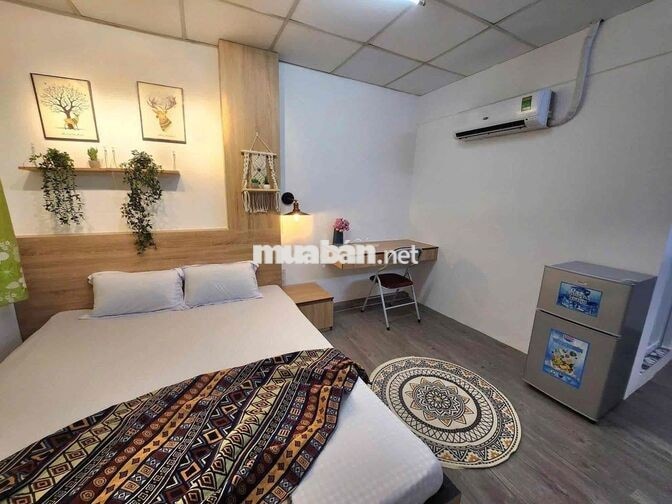 CHO THUÊ STUDIO BAN CÔNG FULL NỘI THẤT NGAY TRUNG TÂM QUẬN 1