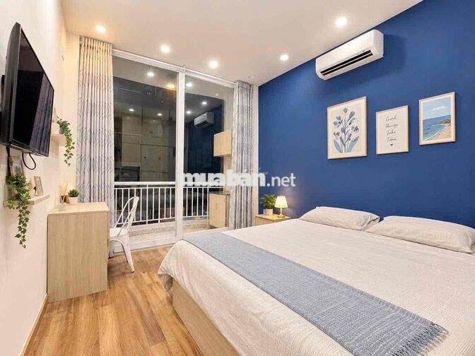 CHO THUÊ STUDIO BAN CÔNG FULL NỘI THẤT NGAY TRUNG TÂM QUẬN 1