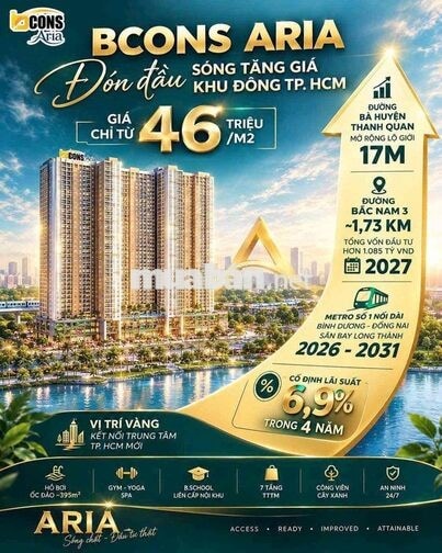 SỞ HỮU CĂN HỘ - CHỈ TỪ 2,5 TỶ CHO CĂN 2PN 2WC