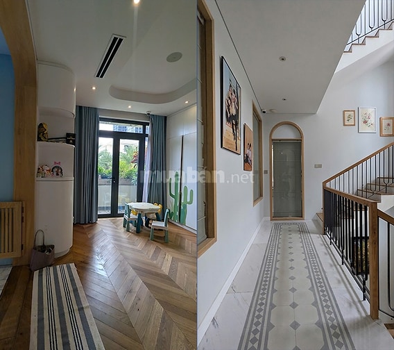  Biệt thự Ba Son 225m2, có hầm, 4 tầng, vị trí trung tâm