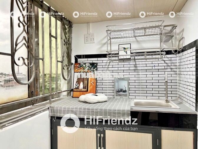 Phòng Trọ có gác 30m2 mới có máy lạnh an ninh gần Bà Hom - Phú Lâm