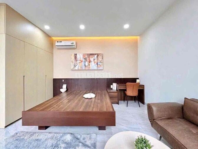CĂN HỘ MINI BAN CÔNG TONE GỖ SIÊU XINH 35m2 - HẬU GIANG - QUẬN 6 📍