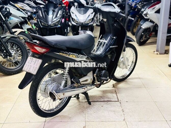 XE MÁY THỊNH PHÁT- WAVE A 100 ĐEN BÓNG MÁY ZIN 