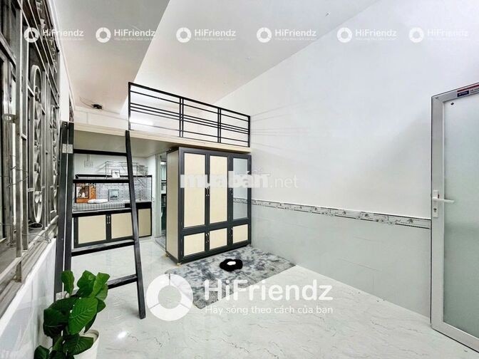 Phòng Trọ có gác 30m2 mới có máy lạnh an ninh gần Bà Hom - Phú Lâm