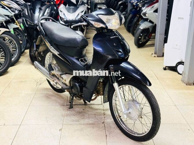 XE MÁY THỊNH PHÁT- WAVE A 100 ĐEN BÓNG MÁY ZIN 