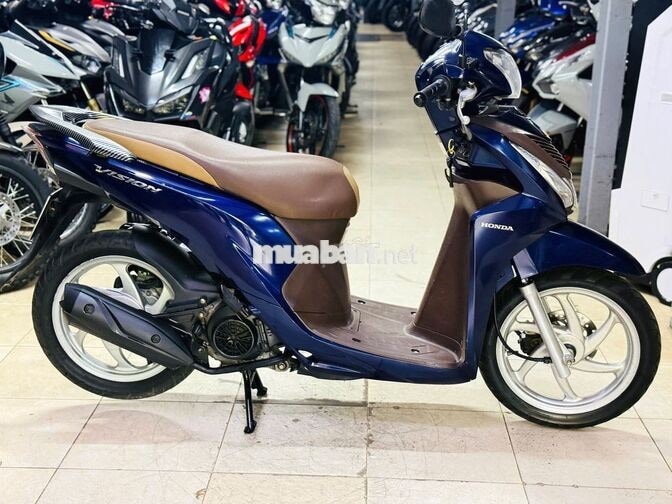 XE MÁY THỊNH PHÁT-VISION 110 XANH THAN BIỂN HÀ NỘI