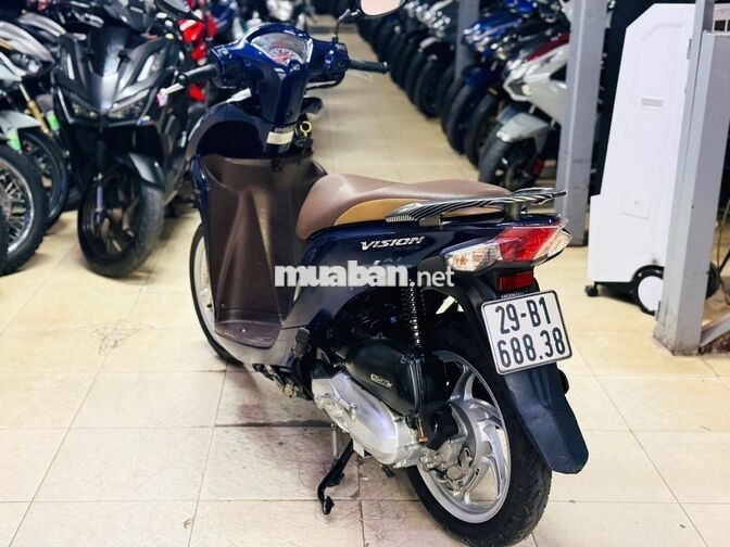 XE MÁY THỊNH PHÁT-VISION 110 XANH THAN BIỂN HÀ NỘI