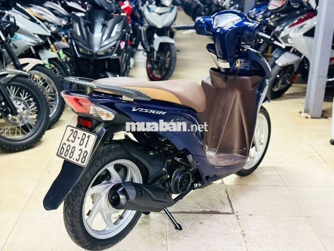 XE MÁY THỊNH PHÁT-VISION 110 XANH THAN BIỂN HÀ NỘI