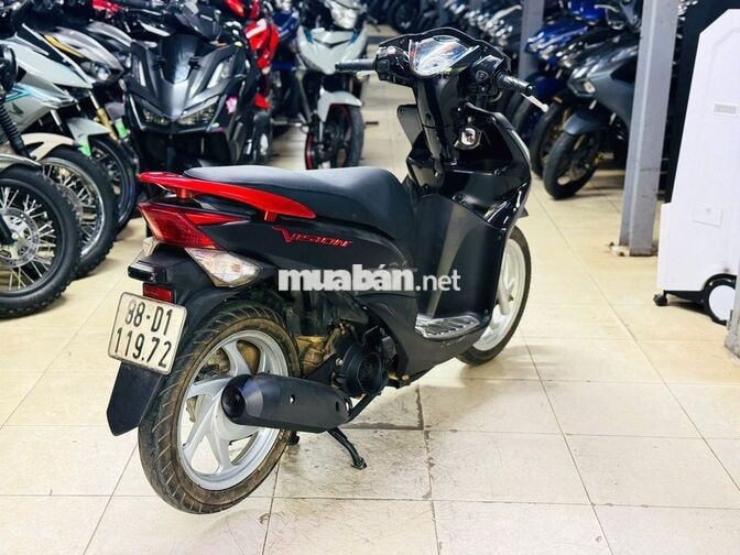 XE MÁY THỊNH PHÁT-VISION 110 ĐEN NHÁM HÀNG ZIN NÉT