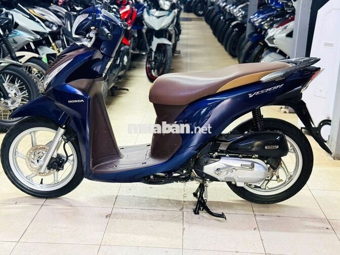 XE MÁY THỊNH PHÁT-VISION 110 XANH THAN BIỂN HÀ NỘI