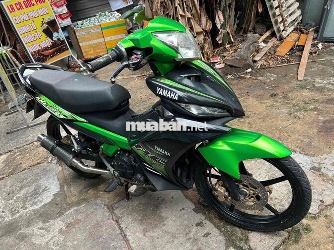 Yamaha Exciter 2013 Đen, Xanh lá phuộc Ohlins