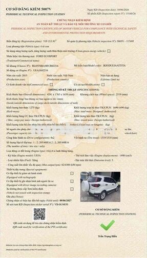 Ford EcoSport Trắng Số tự động Xăng