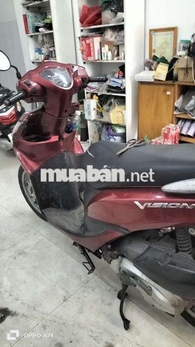 Honda Vision 2025 Cao Cấp màu Đỏ