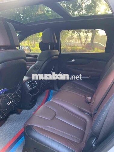 Hyundai SantaFe 2020 Trắng 7 chỗ Dầu Tự động