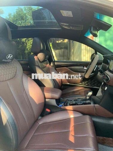 Hyundai SantaFe 2020 Trắng 7 chỗ Dầu Tự động