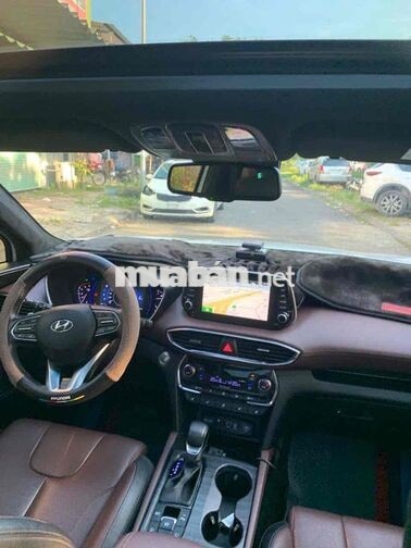 Hyundai SantaFe 2020 Trắng 7 chỗ Dầu Tự động