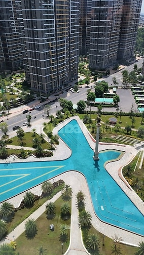 CHO THUÊ 2PN CĂN GÓC THE OPUS ONE 2  84M  VIEW QUẢNG TRƯỜNG EAGLE