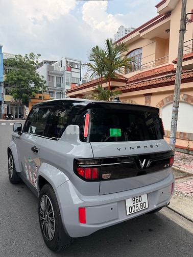 Vinfast VF3 Xám mua Pin T8/2025 xe đẹp như mới 