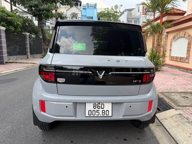 Vinfast VF3 Xám mua Pin T8/2025 xe đẹp như mới 