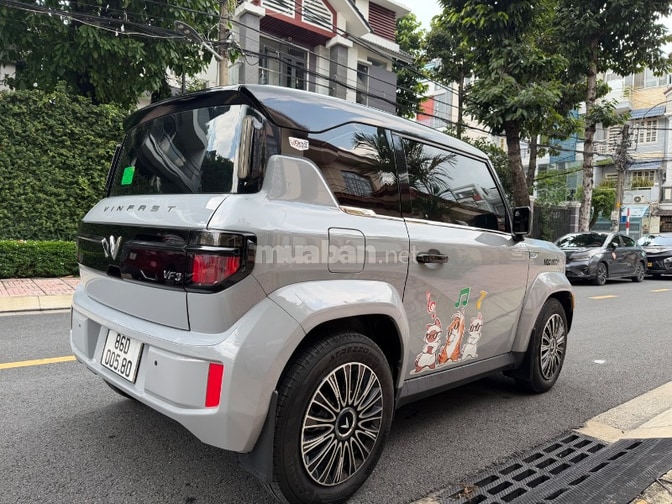 Vinfast VF3 Xám mua Pin T8/2025 xe đẹp như mới 