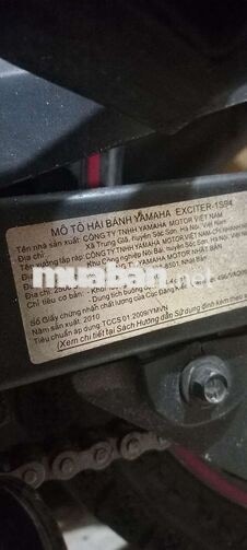 Yamaha Exciter 1S94 2010 Đen, Trắng, Đỏ