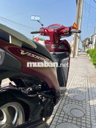 Honda Vision 2018 màu Đỏ