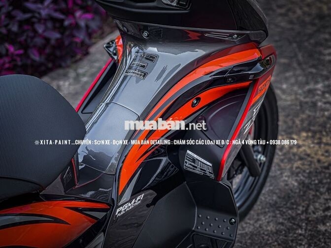 Honda Air Blade Fi Up Cam Đen Thái Lan