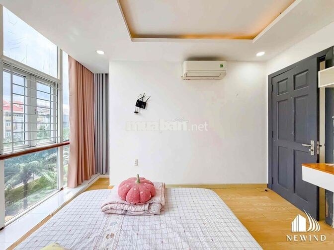 Căn hộ mini mới xây Full nội thất cao cấp 1PN lớn gần cầu Nguyễn V. Cừ