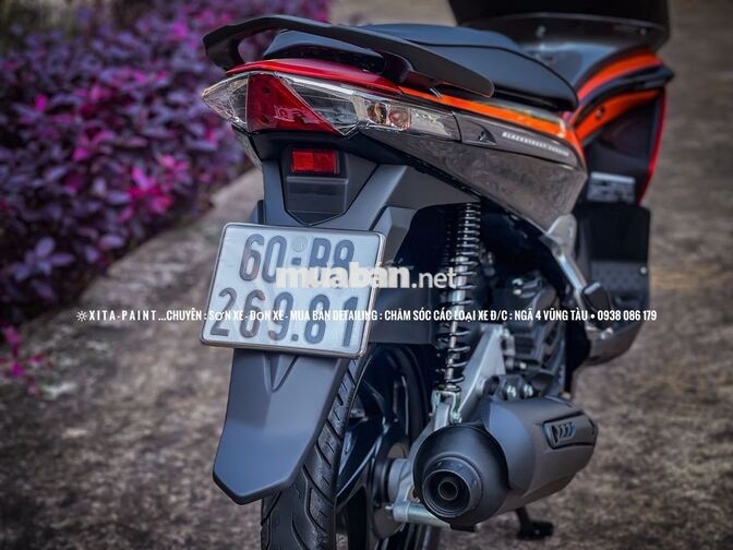 Honda Air Blade Fi Up Cam Đen Thái Lan