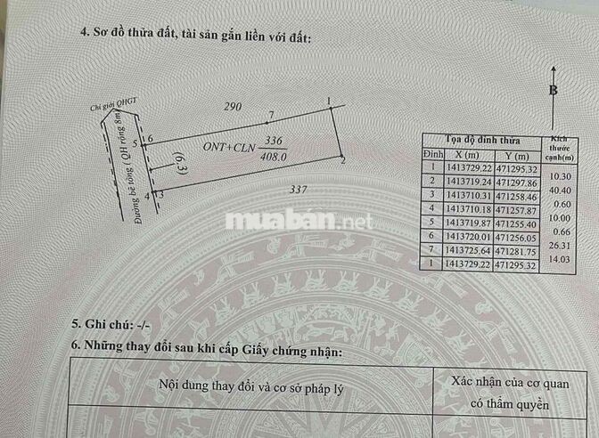 Chính chủ bán 408m² TC 120, sẵn sầu riêng cây ăn quả, Cư Bao, Buôn Hồ