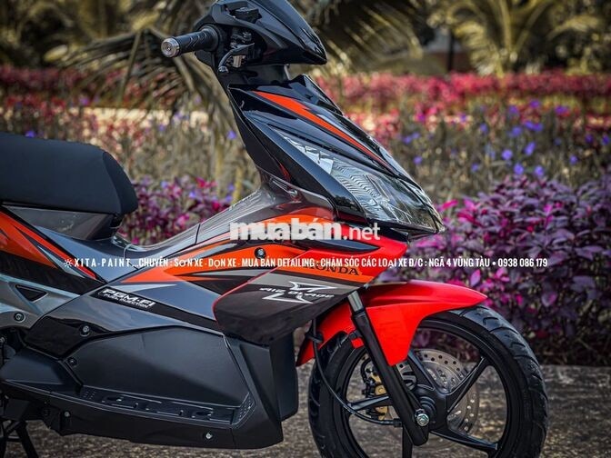 Honda Air Blade Fi Up Cam Đen Thái Lan