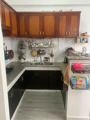 Chung cư Trường Sa, Q3: 1p ngủ, 50m2, máy lạnh, 6triệu