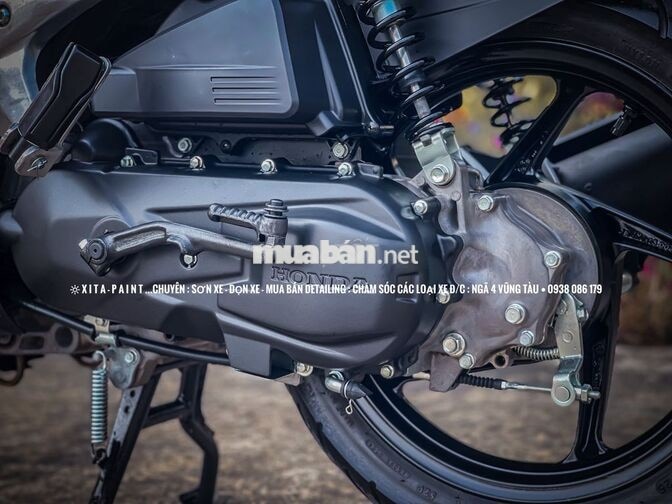 Honda Air Blade Fi Up Cam Đen Thái Lan