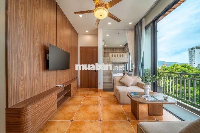 TRỐNG SẴN Căn Hộ 2PN View Biển - Đi Bộ 2 Phút Biển Mân Thái - Nhận Pet