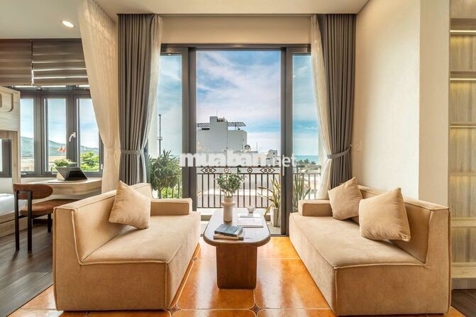 TRỐNG SẴN Căn Hộ 2PN View Biển - Đi Bộ 2 Phút Biển Mân Thái - Nhận Pet