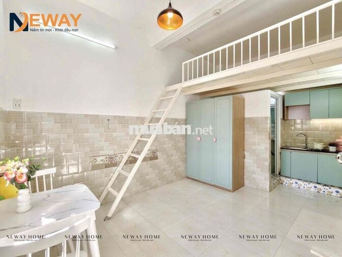 Cho Thuê Phòng Gác Mới Cửa Sổ Nội Thất Gần ĐH Văn Hiến - Tân Bình Q10