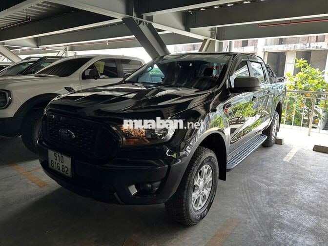 Ford Ranger 2022 Số sàn Đen, vay NH 75%, BH 2027