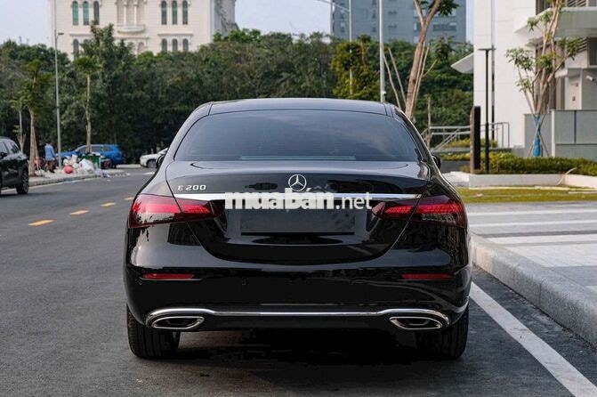 Mercedes E200 Exclusive 2021 Đen 8.000 miles