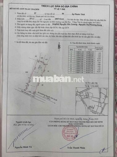 CHÍNH CHỦ BÁN NHÀ TRUNG TÂM CHỢ ĐẤT ĐỎ - CÁCH BIỂN 6km