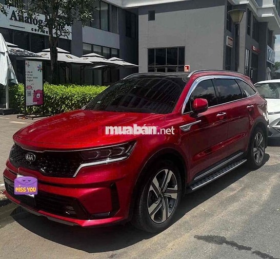Kia Sorento Signature 2021 6 chỗ Đỏ 61.000km