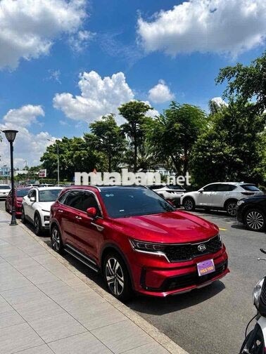 Kia Sorento Signature 2021 6 chỗ Đỏ 61.000km