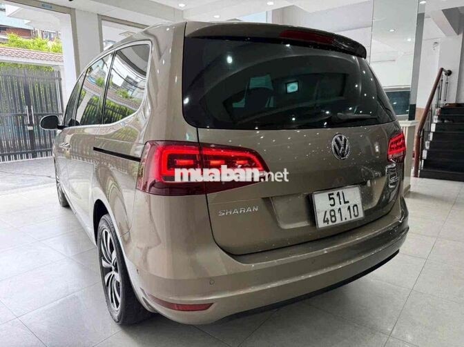 Volkswagen Sharan 2.0 2016 Nhập khẩu Nâu