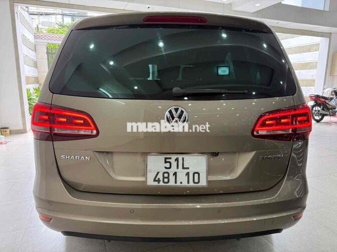 Volkswagen Sharan 2.0 2016 Nhập khẩu Nâu