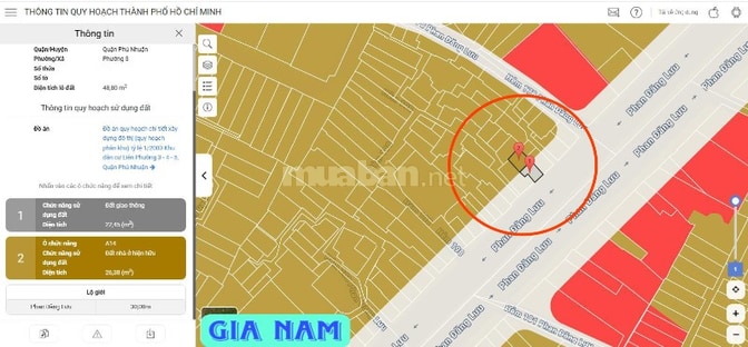BÁN NHÀ MẶT TIỀN KINH DOANH : 184 PHAN ĐĂNG LƯU - P. 3 - Q. PHÚ NHẬN 
