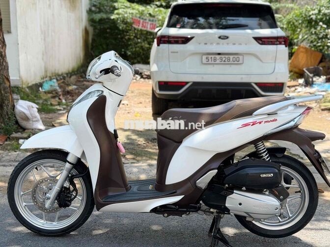 Honda SH Mode 2017 Trắng Khóa Smartkey