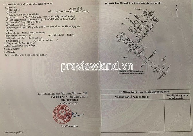 Bán nhà mặt tiến lớn Trần Hưng Đạo, Q1, 68m2, 5 tầng, đang cho thuê