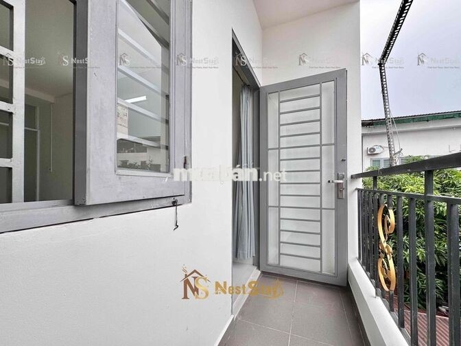 Cho thuê phòng 1 trệt 1 lửng 40m2 Lương Thế Vinh - Ban công, máy giặt