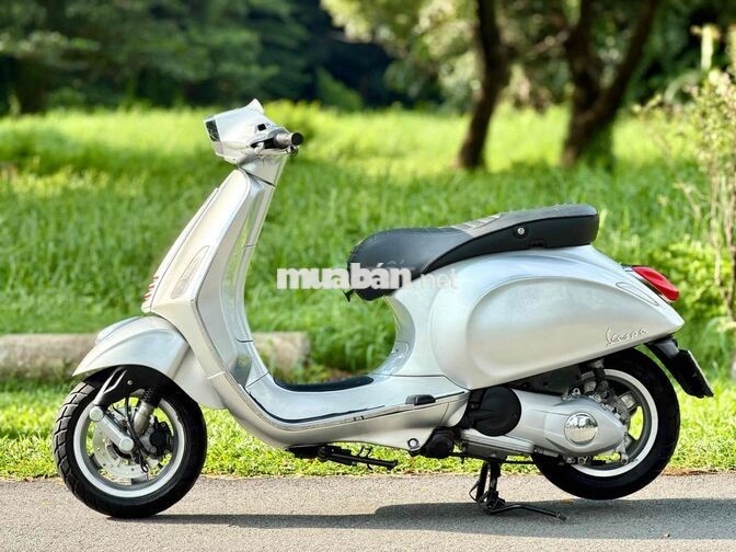 Piaggio Vespa 125.2015 Bạc Porsche.BS Gánh Cực Vip