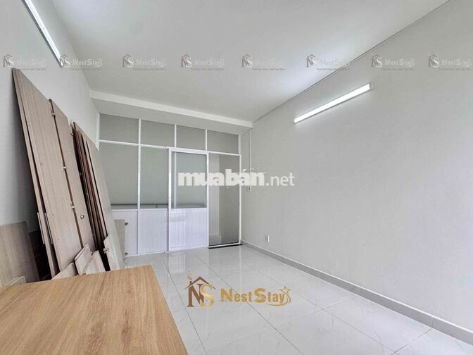 Cho thuê phòng 1 trệt 1 lửng 40m2 Lương Thế Vinh - Ban công, máy giặt